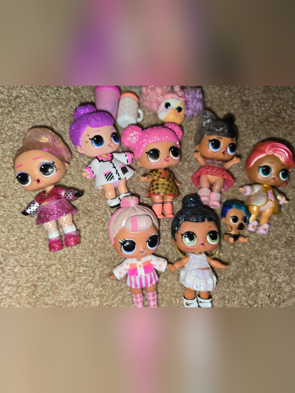 Lol Surprise Dolls With Outfits,  Accessories, &  Lol Pet Lot - Picture 4 of 4
